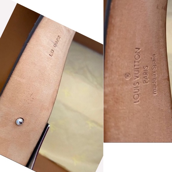 🔥🔥💯 LOUIS VUITTON
Monogram Canvas Square Belt - Picture 12 of 16